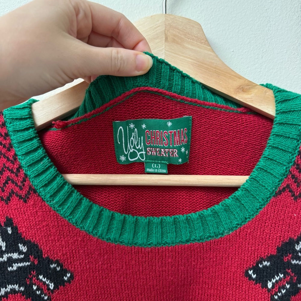 Men’s “Christmas is Coming” Ugly Sweater - Picture 4 of 10